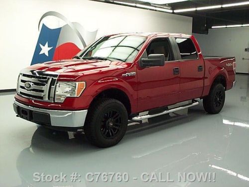 2009 ford f-150 crew cab v8 4x4 6-pass side steps 69k texas direct auto
