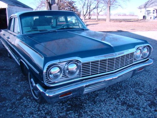 1964 chevrolet impala 4 dr hardtop 327 no reserve good condition 31k miles