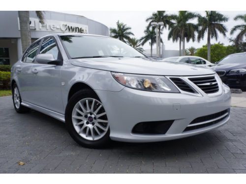 2009 saab 9-3 2.0t sport sedan front wheel drive clean carfax florida car