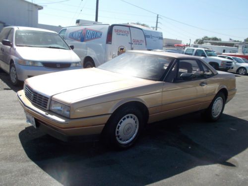 1987 cadillac allante, no reserve