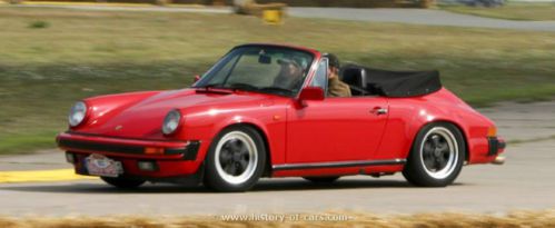 1986 porsche 911 carrera cabriolet 3.2l 5 speed manual (2 door convertible)