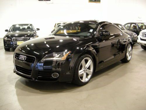 2012 tt quattro awd prestige navi carfax certified one florida owner warranty