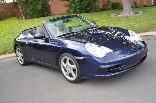 2002 porsche 911 carrera convertible 2-door 3.6l