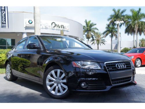 2009 audi 2.0t quattro premium plus all wheel drive clean carfax florida car