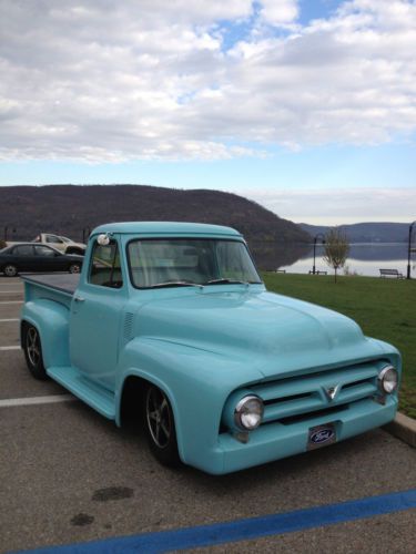 1953 ford f100, automatic, clean restoration, very cool modified truck- must see