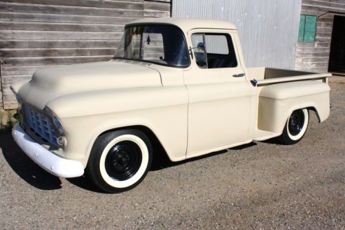 1956 chevrolet stepside pick up-daily driver-hot rod-1955-1957-kustom-apache