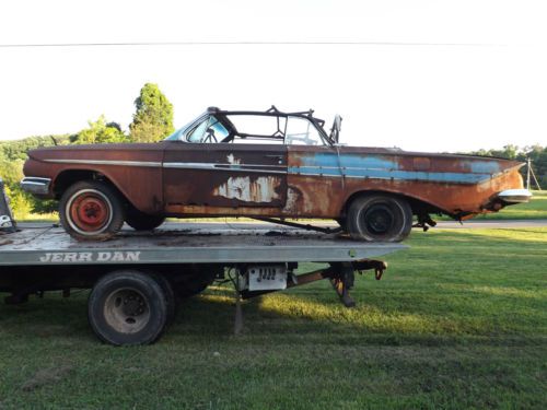 1961 chevrolet impala convertible project car classic car