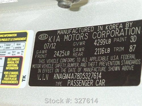 2013 KIA OPTIMA LX SEDAN NAV REAR CAM ALLOY WHEELS 31K TEXAS DIRECT AUTO, US $17,980.00, image 11