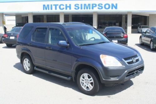 2003 honda cr-v 4wd ex automatic sunroof perfect carfax