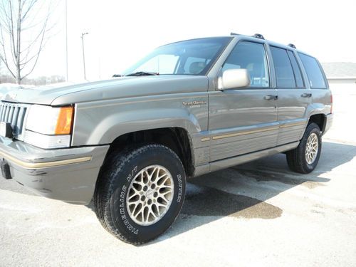 1995 jeep grand cherokee limited sport utility 4-door 4.0l