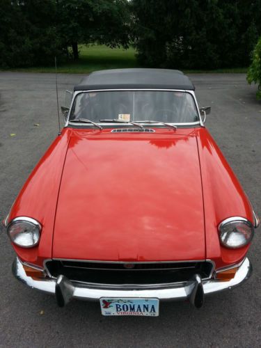 1972 mgb, near show quality