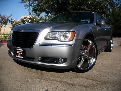 2014 chrysler 300c hemi 5.7 liter 360hp 22&#034; wheels &amp; tires rims black grille 14