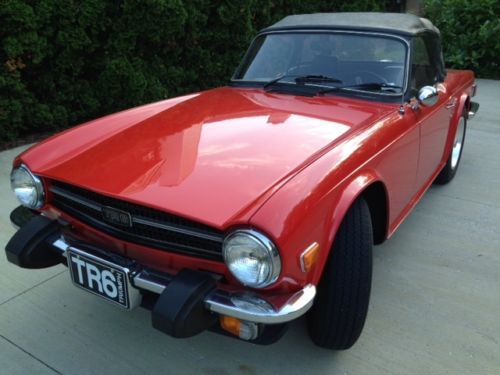 1975 triumph tr 6
