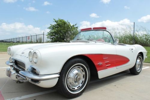 1961 chevrolet corvette, 4 speed, 350 crate engine,great driver, 2,75% wac,nice