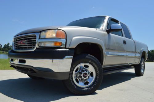 2001 gmc sierra 2500hd extended cab sle low miles!!