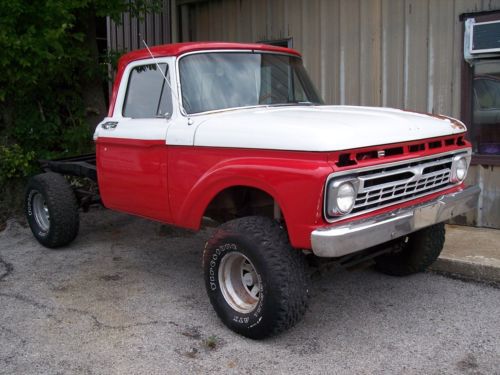 1966 ford f100 4x4 older restoration no rust runs &amp; drives