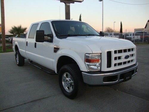 2008 ford super duty f-350 4wd srw crew cab xlt lwb