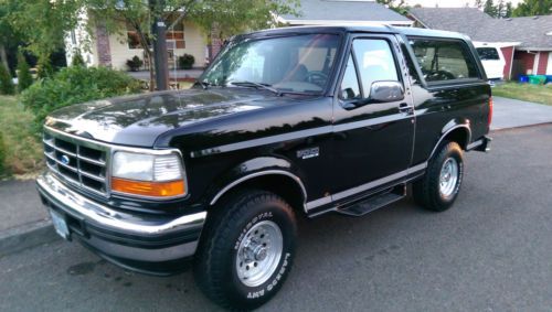 1994 ford bronco 4x4 eddie bauer in great condition rust free worldwide auction
