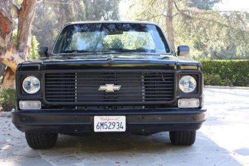 1978 chevy cheyenne stepside c10 murdered out