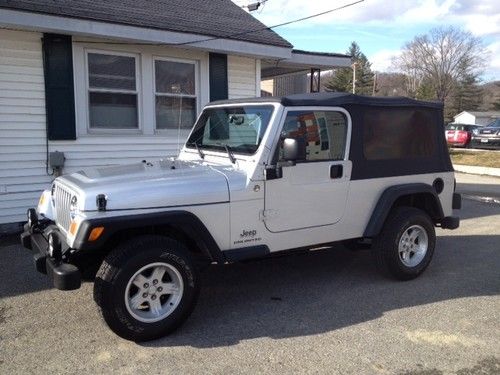 2005 jeep wrangler unlimited sport utility 2-door 4.0l