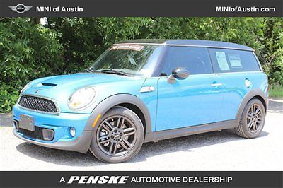 2dr cpe s mini cooper clubman s low miles coupe automatic gasoline 1.6l ohc 16-v