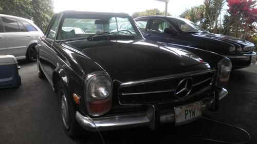 1970 mercedes benz 280sl beautiful original shape,factory a/c,solid example