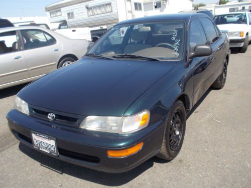 1997 toyota corolla, no reserve