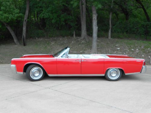 1964 lincoln continental convertable