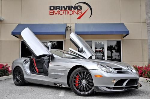 2009 mercedes slr mclaren 722s roadster! 401 mls! rare!