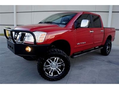 Custom lifted nissan titan le 20" chrome wheels new 35 tires free 1-yr warranty