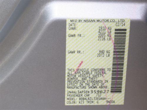 2014 Nissan Altima 2.5 S, US $19,821.00, image 4