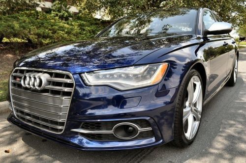 2013 audi s6 prestige, innovation, led, night vsn, 20-inch, no paint, no odors