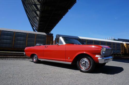 1963 chevrolet chevy ii nova convertible excellent condition