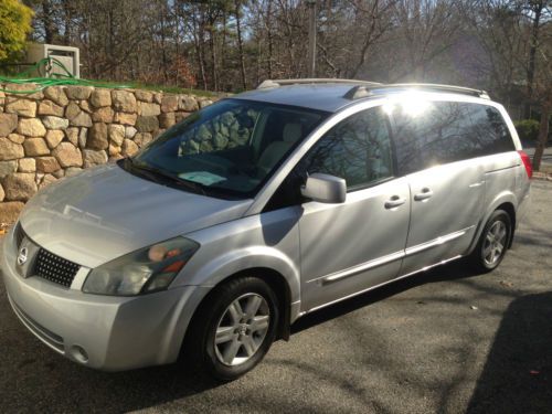 2004 nissan quest sl mini passenger van 4-door 3.5l