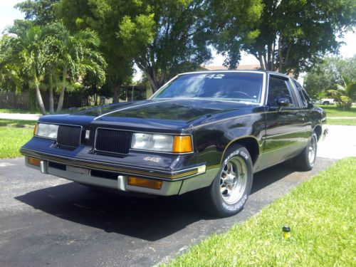 Rare number&#039;s matching 1987 oldsmobile cutlass 442 t-top 100% original