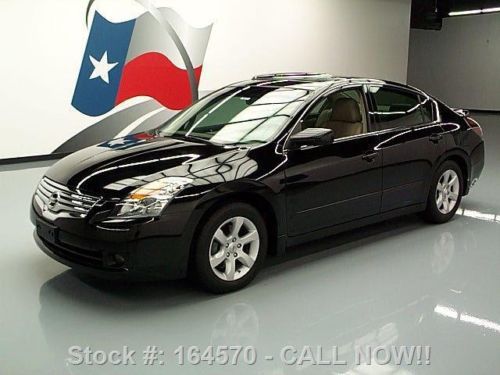 2008 nissan altima 2.5 sl htd leather sunroof nav 60k texas direct auto