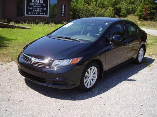 2012 honda civic ex 4dr previous damage repaired