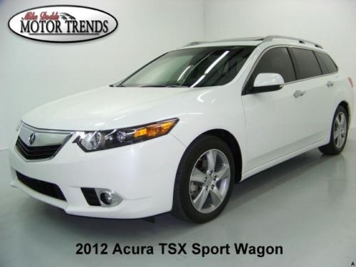 2012 acura tsx sport wagon technology pkg navigation rearcam roof htd seats 28k