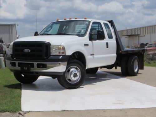 07 f350 xl 6.0 powerstroke turbo diesel 4x4 flat bed 62k miles