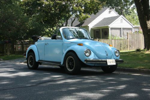 1979 volkswagen beetle convertible