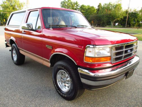 1994 bronco **museum quality survivor!** only 43k actual miles! mint! 5.8 v8