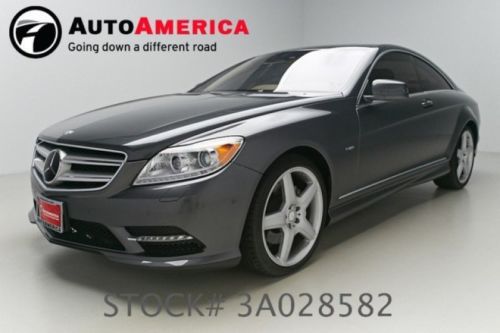 2012 mercedes cl550 5k miles msrp 131k nav rearcam vent leather one 1 owner aux