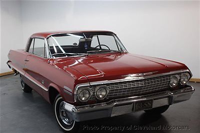 1963 impala ss coupe 409 v8 - 4 speed matching numbers barn find best offers!!