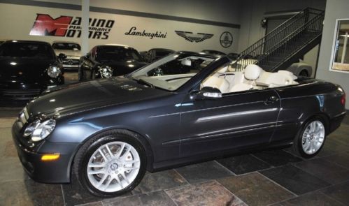 2008 clk350 cabriolet - only 13,888 original miles - 1 owner - florida