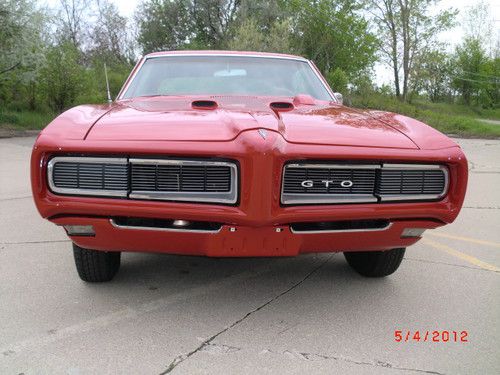 1968 pontiac gto, phs documented