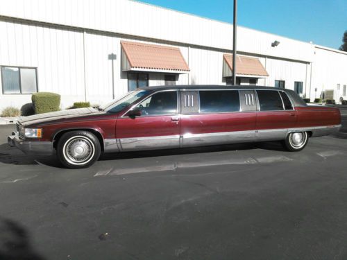 1996 cadillac fleetwood brougham krystal limousine 5.7l