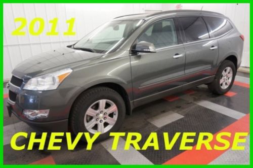 2011 chevrolet traverse lt wow! one owner! low miles! awd! v6! 60+ photos! nice!
