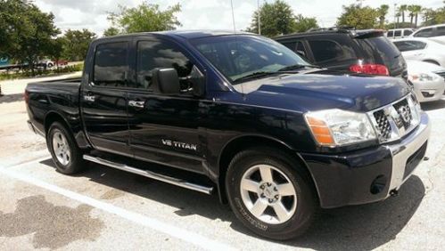 2007 nissan titan se crew cab pickup 4-door 5.6l