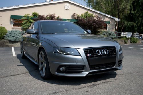 2012 &#039;cpo audi b8 s4, sedan 4-door 3.0l supercharged