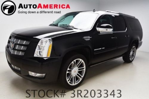 2013 cadillac escalade esv premium 19k low mile nav heat cool seat dual rear ent